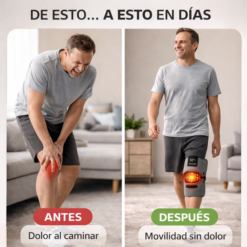 🔥 ThermoFlex Pro™ - Masajeador Inteligente para Rodilla+ Calefacción