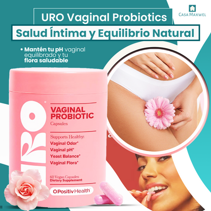 URO PROBIOTICOS VAGINALES 60 CAPSULAS