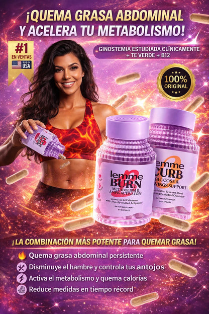 🔥 Lemme Burn® – 60 Cápsulas |