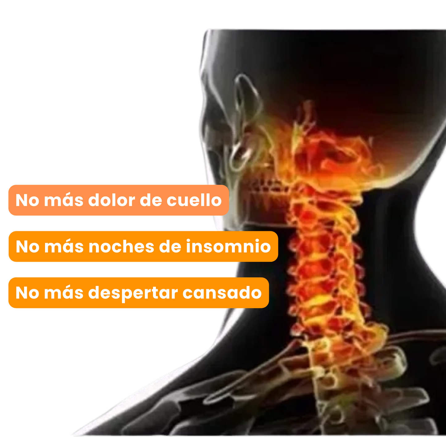 ALMOHADA CERVICAL ANTI DOLOR