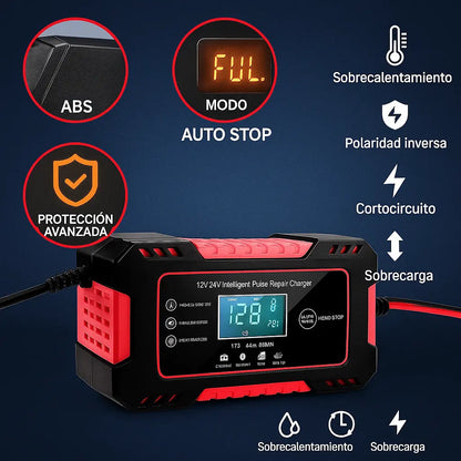 CARGADOR DE BATERIAS PARA AUTO