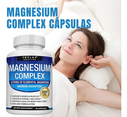🌟2x1 Magnesium Complex 1000 mg ORIGINAL 8 tipos de magnesio en 1🌿
