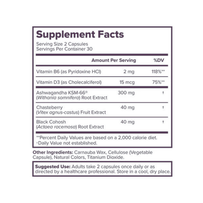 MENO™ Probióticos,Para Sintomas de Menopausia 60 Capsulas!