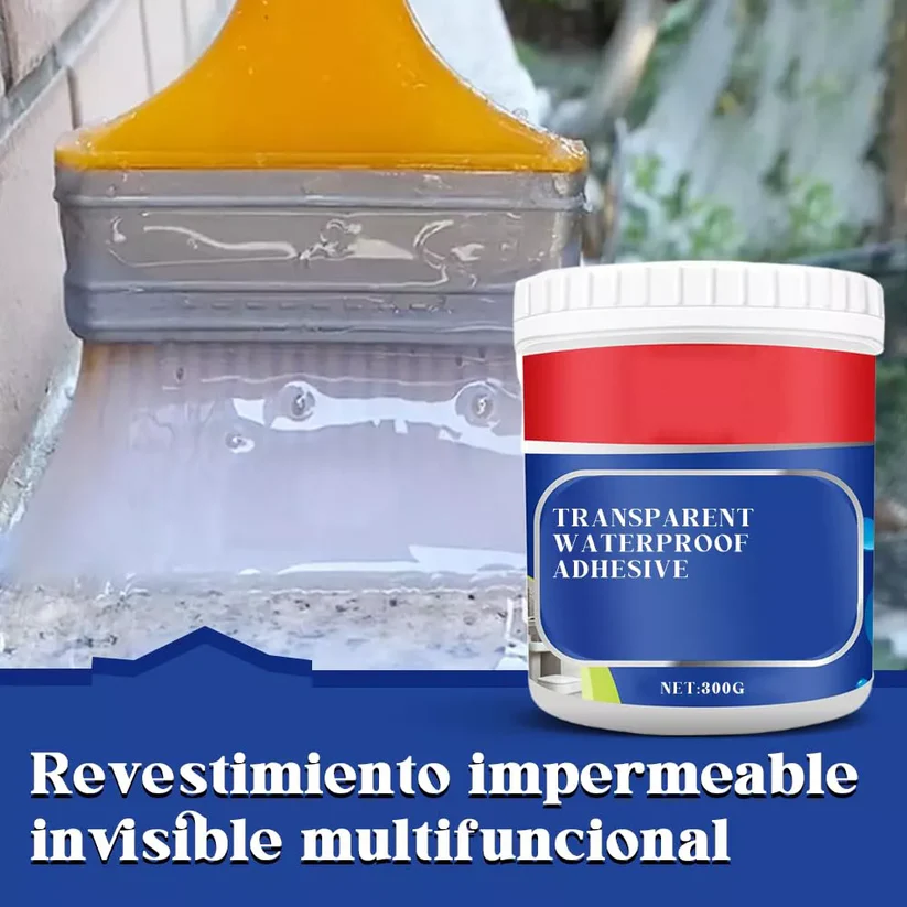 3x1 Sellador Transparente Impermeable