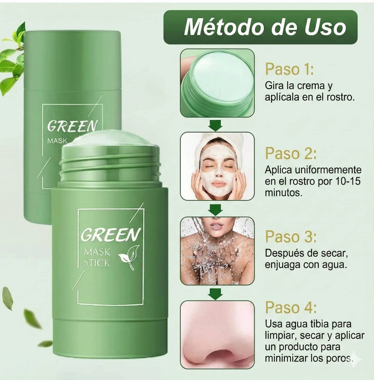Green Mask Stick Mascarilla De Te Verde
