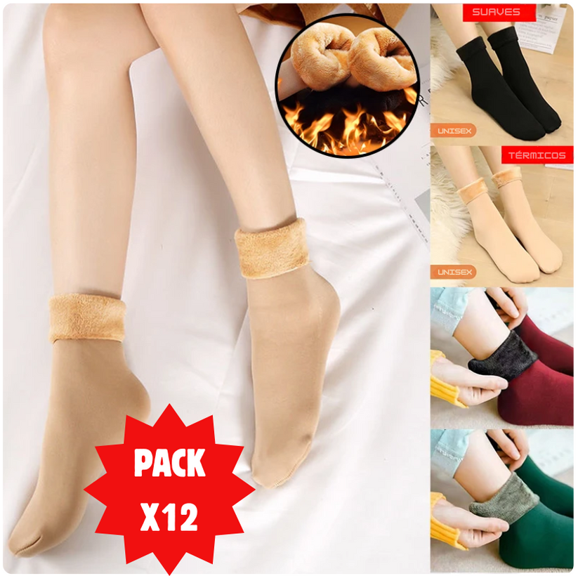 Calcetines Térmicos Polar Pack X12