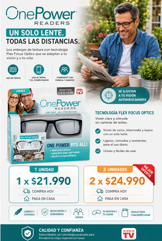 LENTES ONE POWER