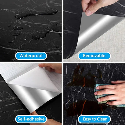 Papel Adhesivo de Mármol