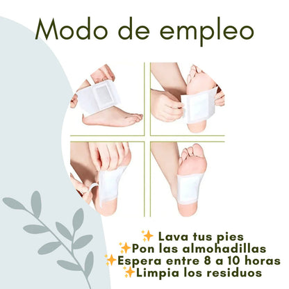 🔥 100 Parches Kinokis para pie
