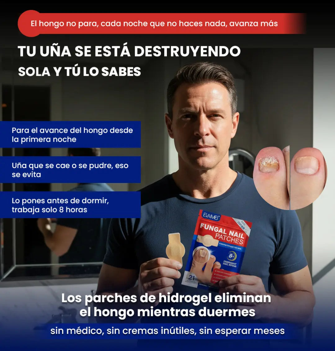 PARCHE DE HONGO - 2x1 ( 32 Parches)