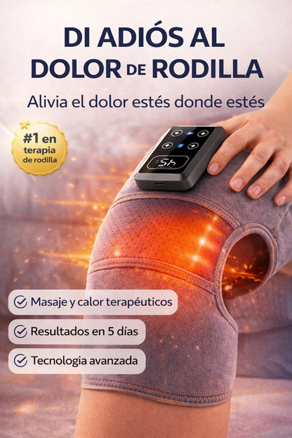 🔥 ThermoFlex Pro™ - Masajeador Inteligente para Rodilla+ Calefacción